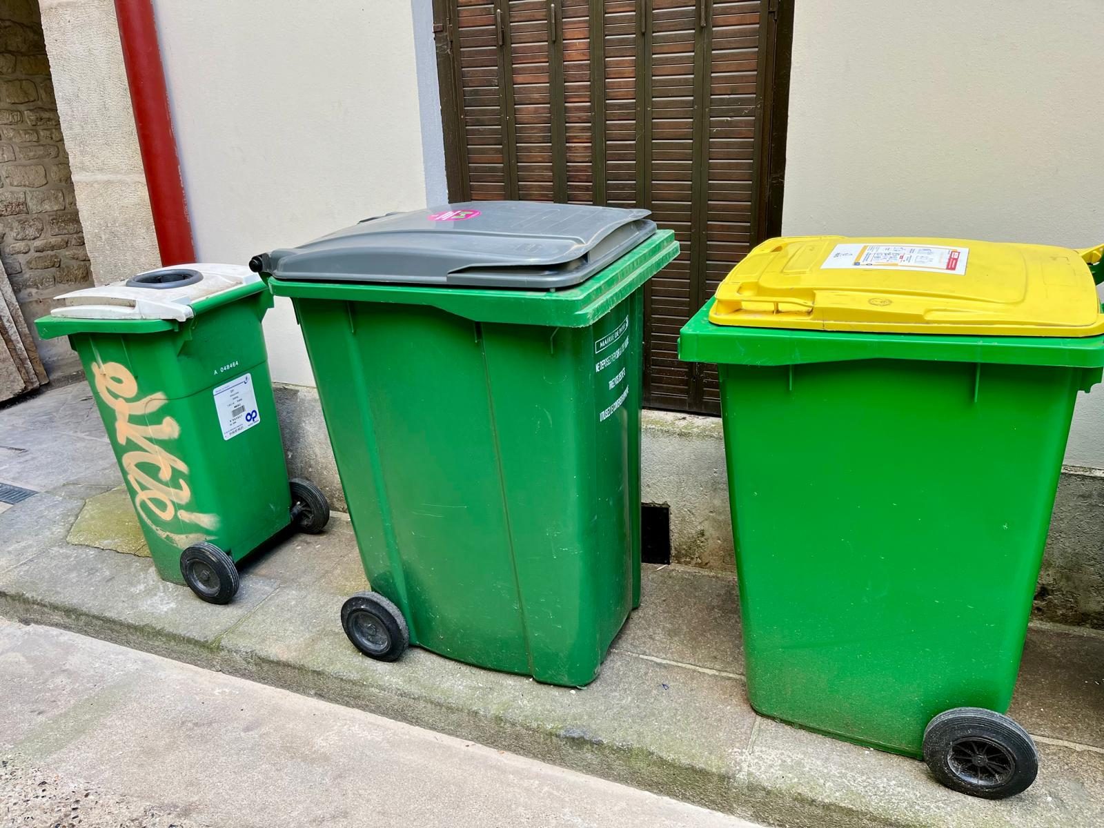 Les containers de tri